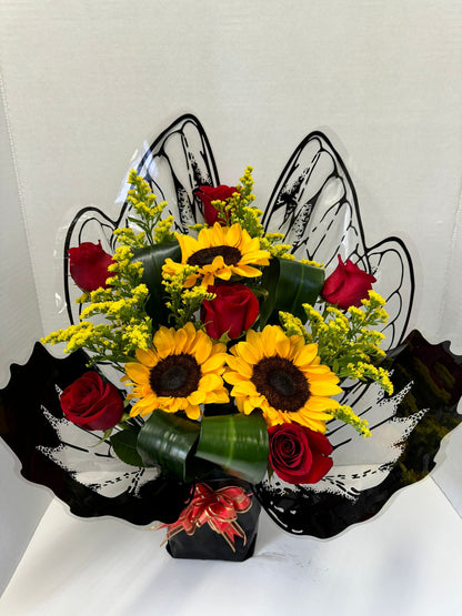 Butterfly-shaped Bouquet